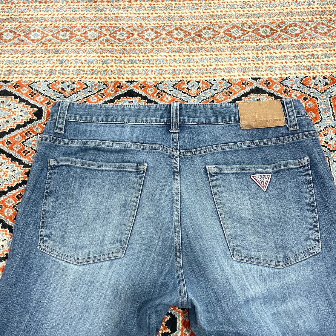 게스진 중청 데님팬츠 허리33 상품이미지7