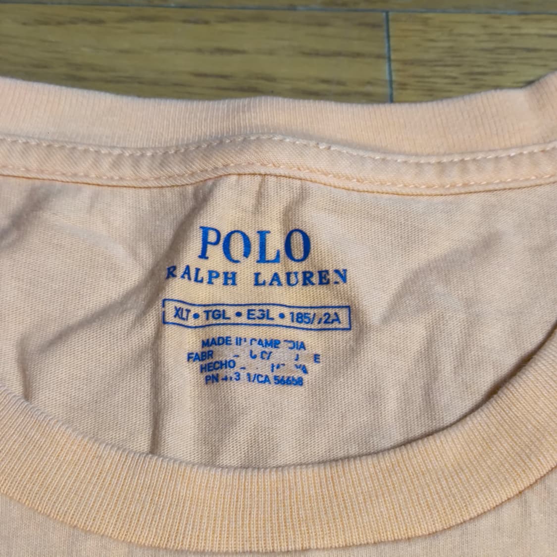 [XL] 폴로 랄프로렌 무지 티셔츠 상품이미지4