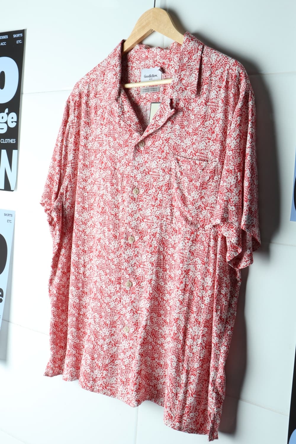(XL-2XL) 브랜드빈티지 반팔셔츠 남방 USA 하와이안-H33134 상품이미지1