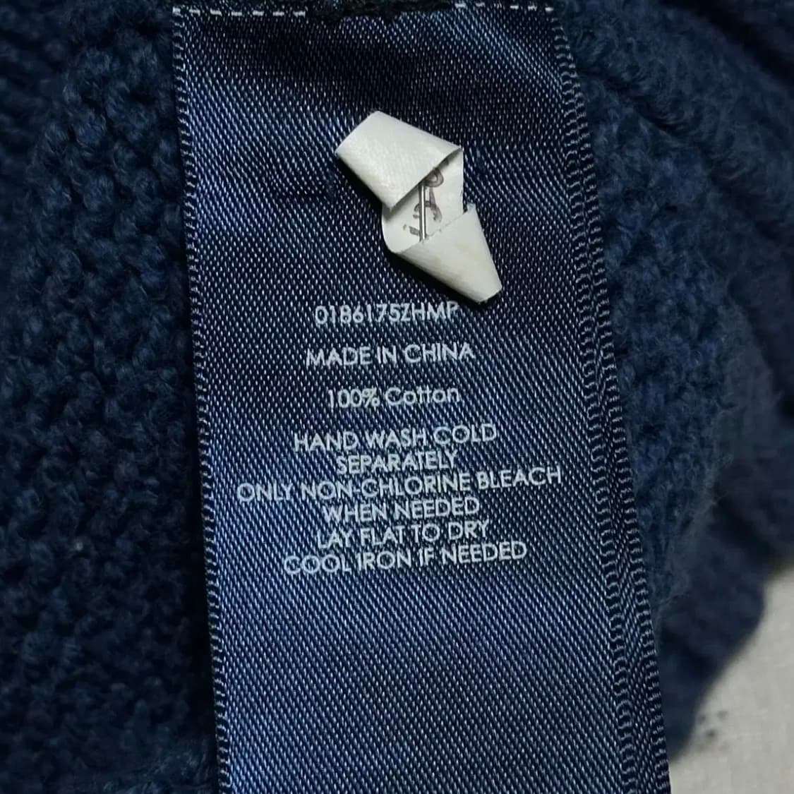 폴로랄프로렌 옐로우 포니 코튼 반집업 니트 상품이미지5