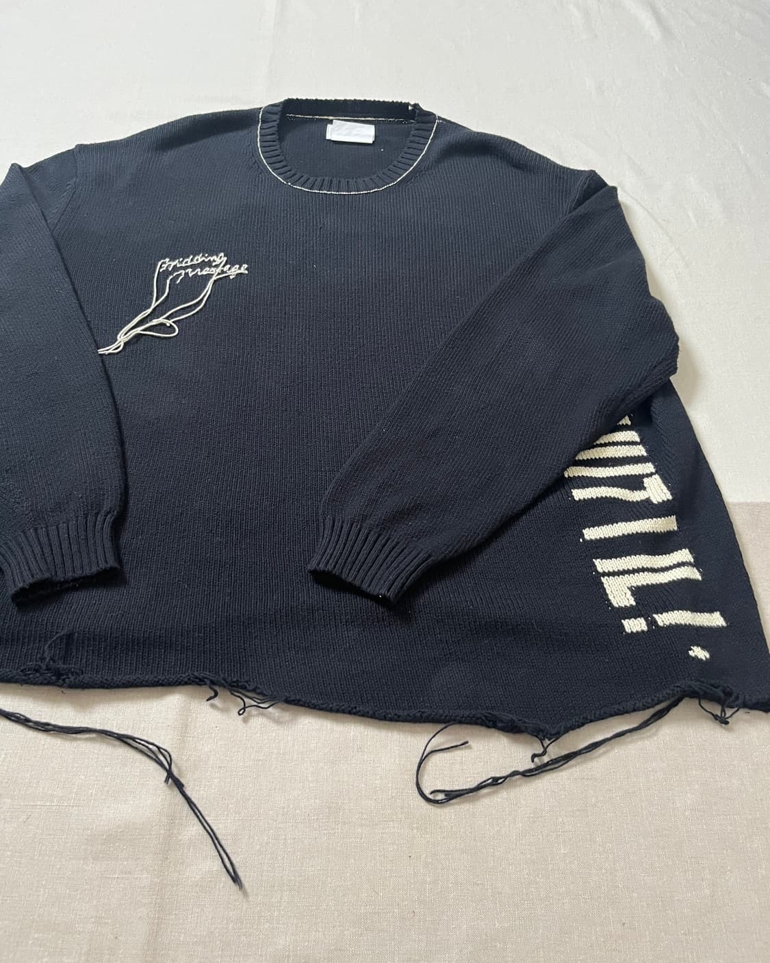 더블렛 20ss 히든메세지 코튼 니트 doublet 스웨터 상품이미지6