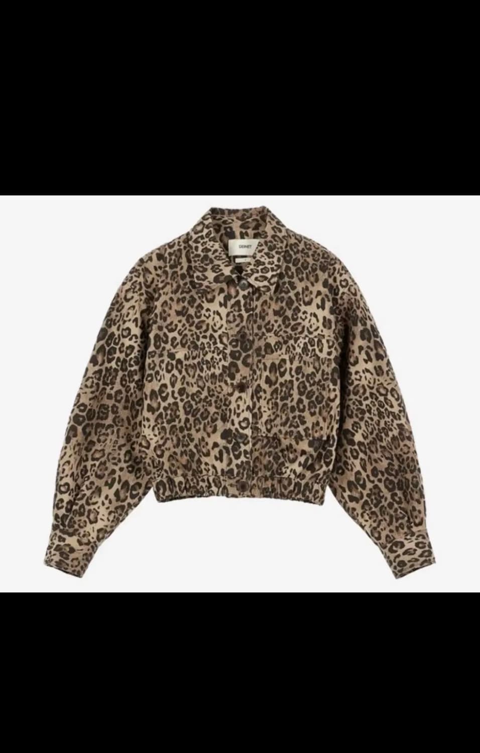 Leopard crop jk 상품이미지1