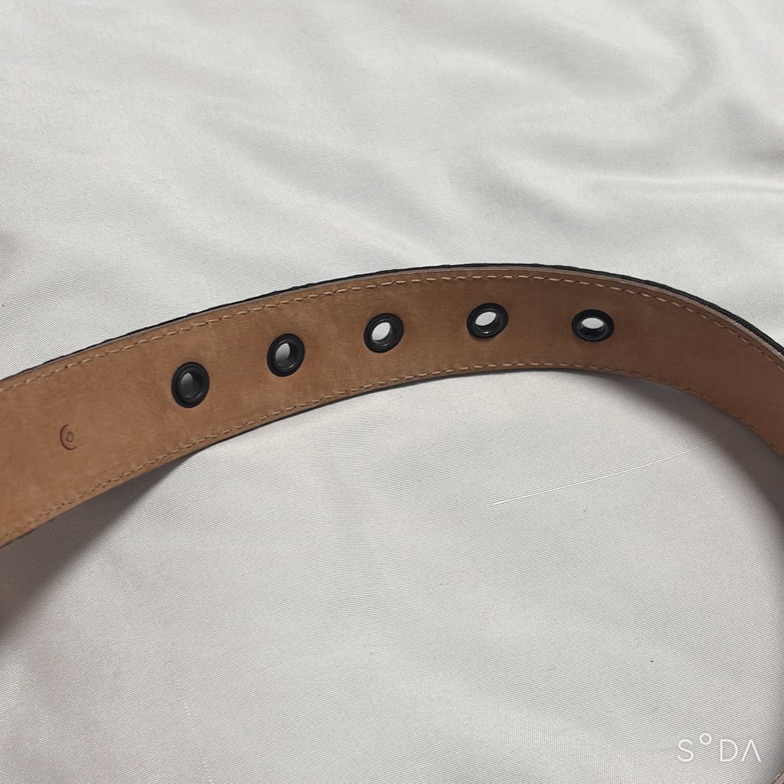 펜디 FF 로고 블랙 벨트 상품이미지7