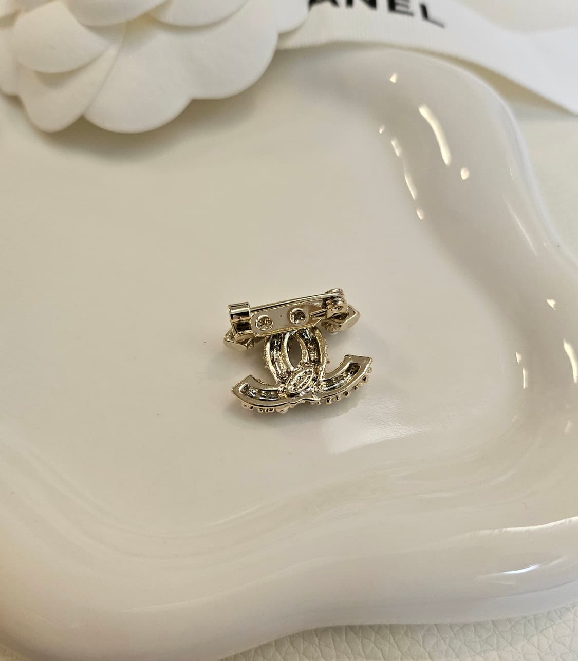 샤넬 멀티보석진주 미니 브로치 업사이클링 상품이미지6