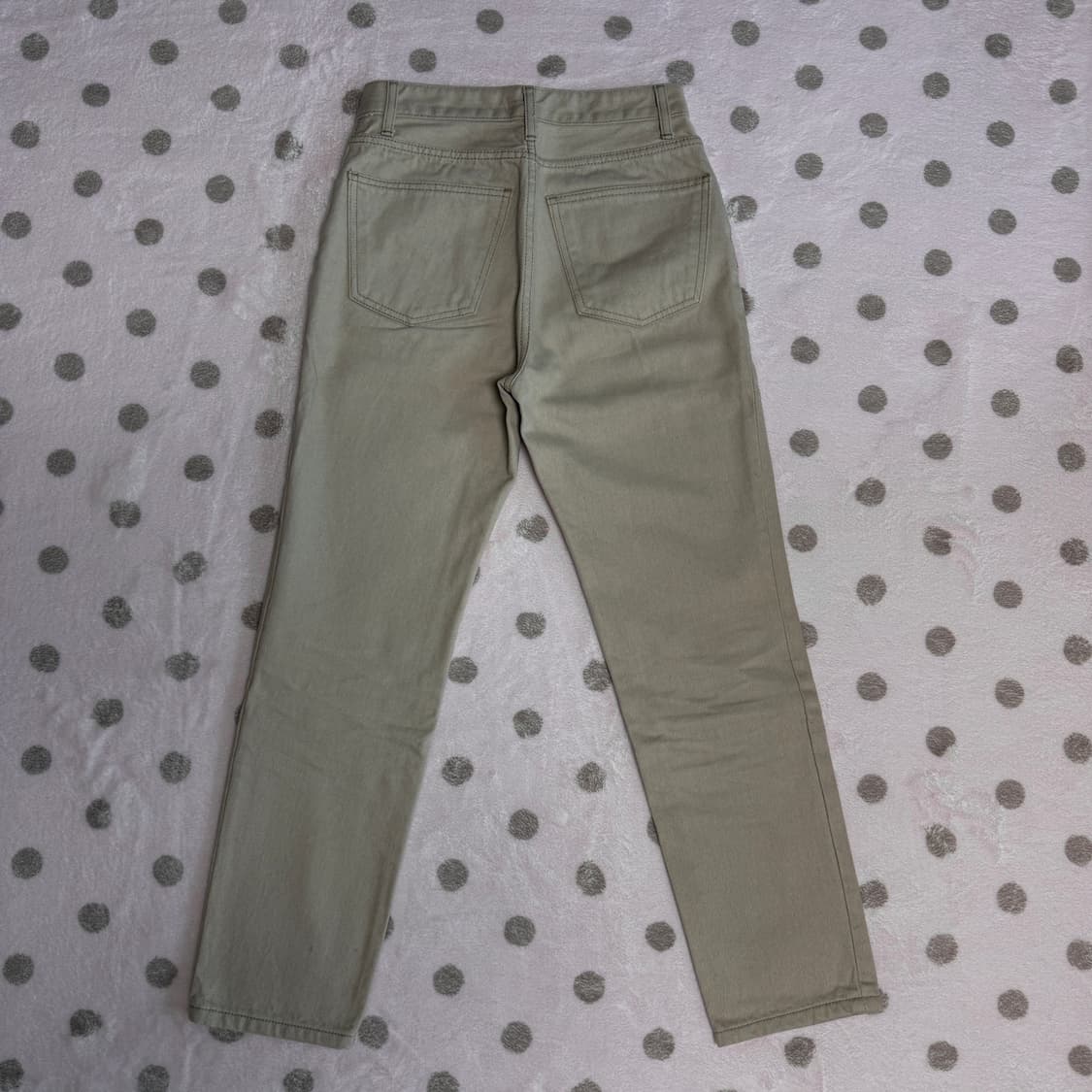 플랫베이스 오트밀 면바지 상품이미지2