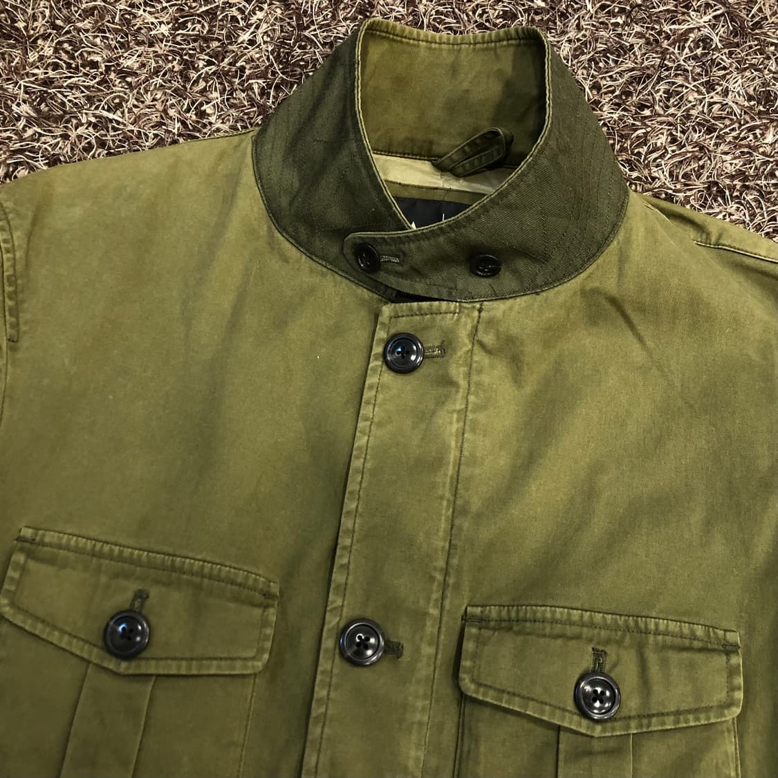 아르마니 익스체인지 밀리터리 쿼드포켓 필드 자켓 상품이미지5