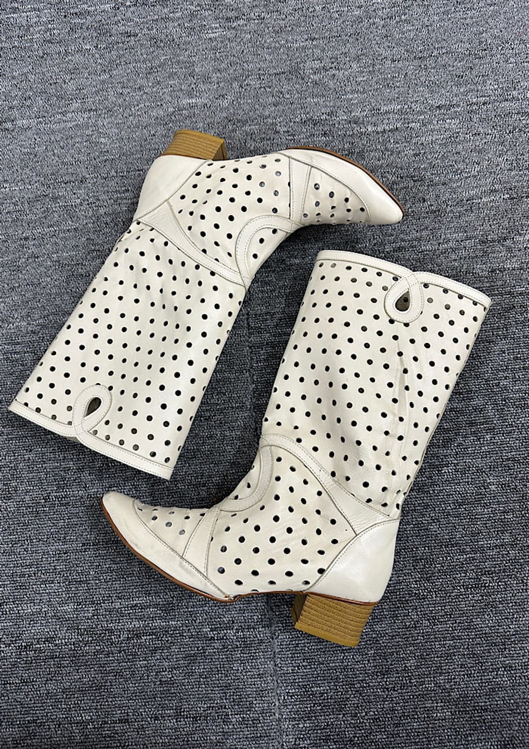 빈티지 가죽 부츠 235 상품이미지2