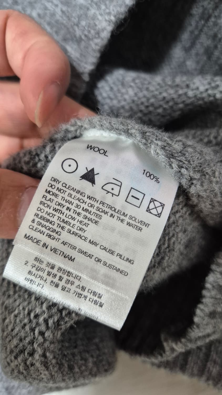 브룩스브라더스 셔틀랜드 브러쉬드 울 로고 스웨터 상품이미지4