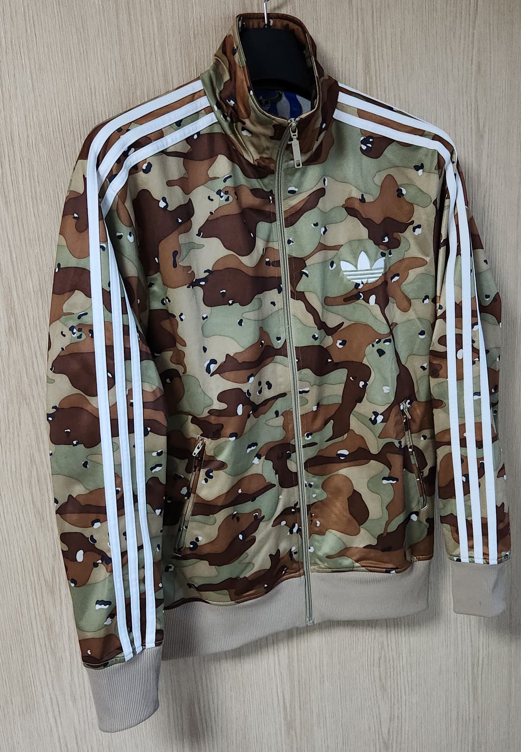 (착샷) 아디다스 파이어버드 져지 트랙탑 카모 밀리터리  상품이미지2