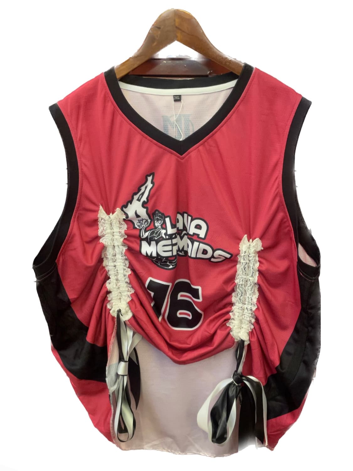 Sleeveless V-neck basketball jersey 76 상품이미지1