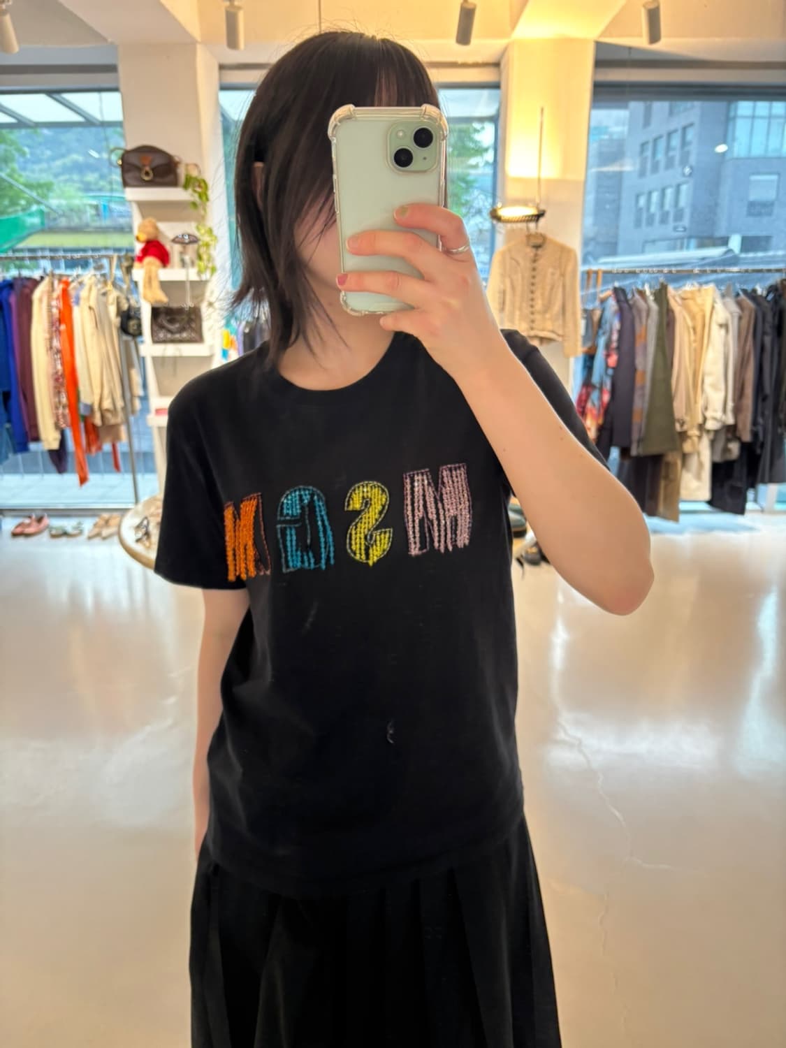 MSGM Beaded T-shirt 상품이미지1
