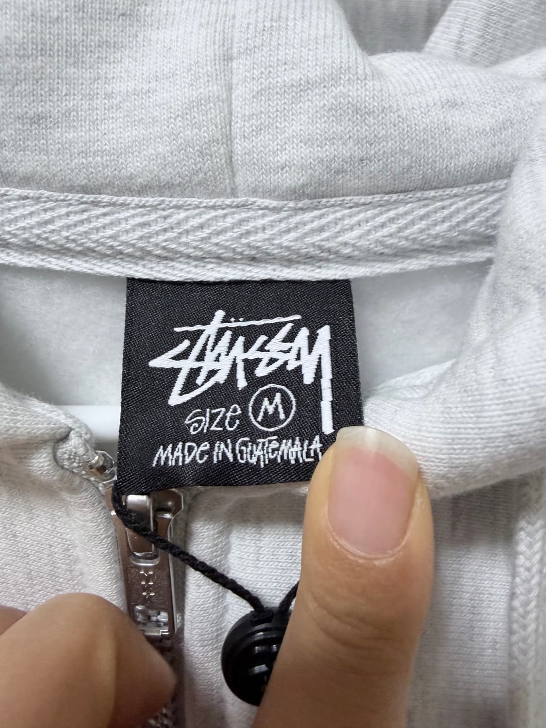 급처)스투시 기모후드집업 새상품 상품이미지4