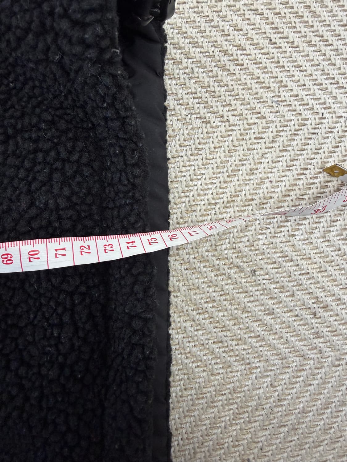 정품) 커버낫 뽀글이 플리스 리버시블 양면 블랙 105 상품이미지10