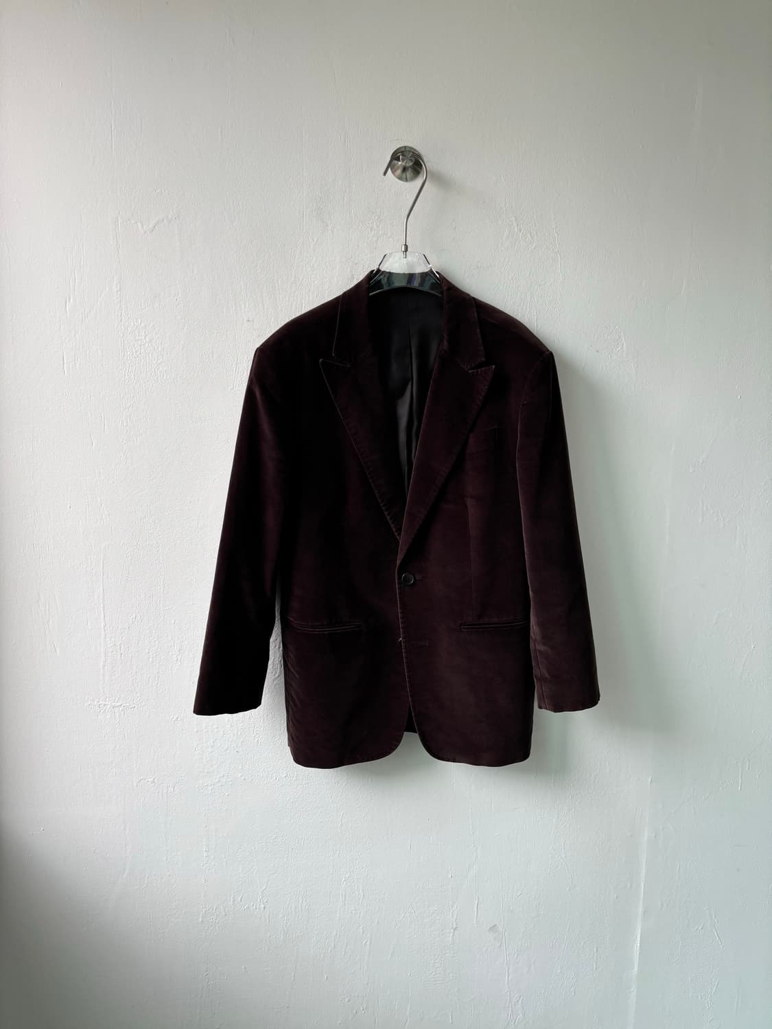우영미 벨벳 테일러드 자켓 상품이미지4