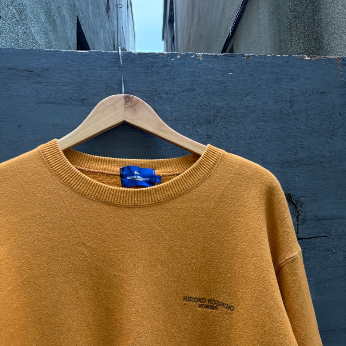 히로코 코시노 옴므 빅 로고 스웻셔츠 상품이미지4