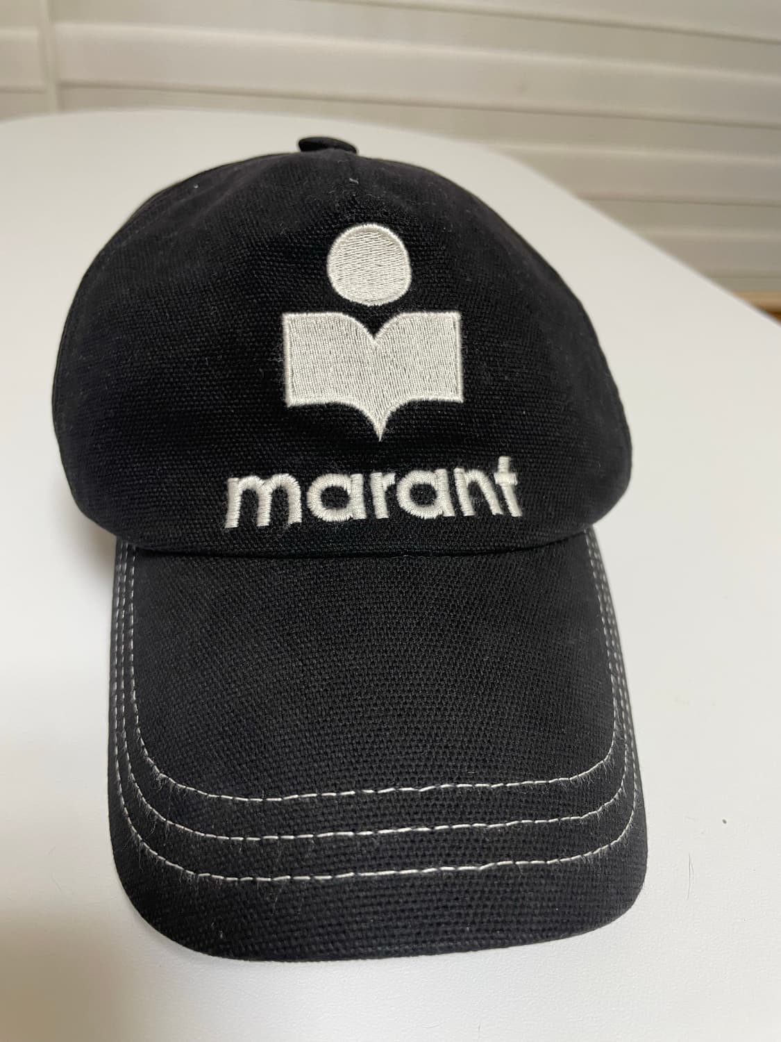 이자벨마랑 타이론 볼캡 블랙 상품이미지3