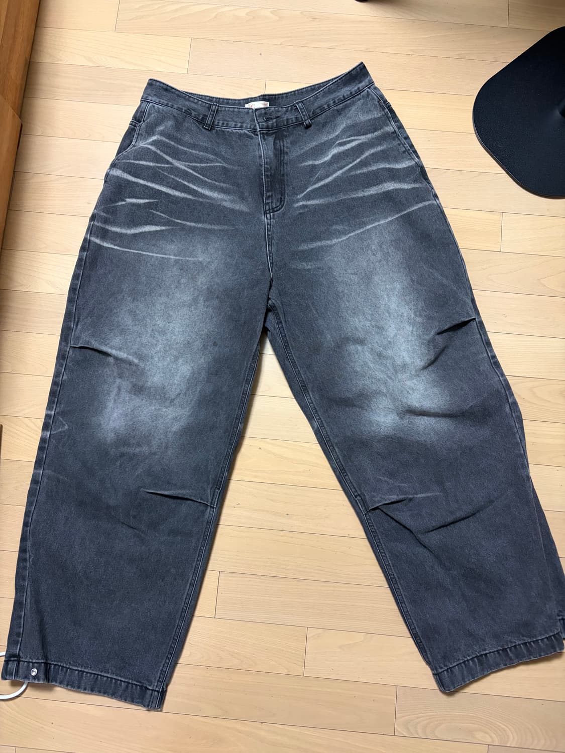 Etce 배기 팬츠블랙 상품이미지1