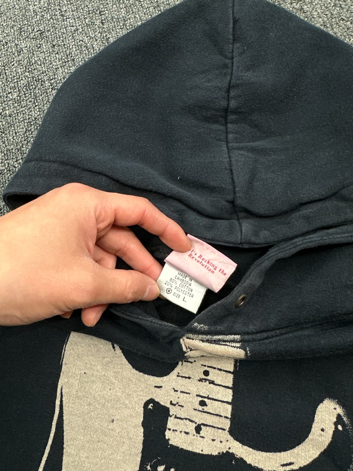 L) Fender 락 프린팅 스웻 후디 후드티 상품이미지7