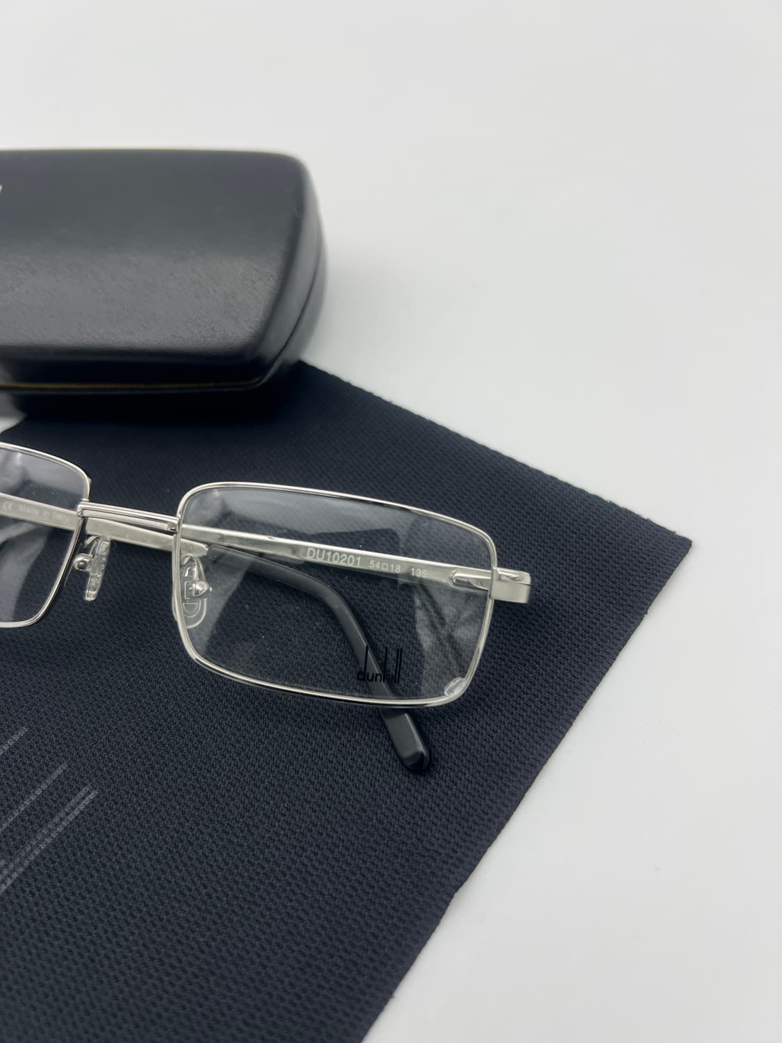 던힐 dunhill 직사각 메탈테 안경 DU10201 상품이미지2