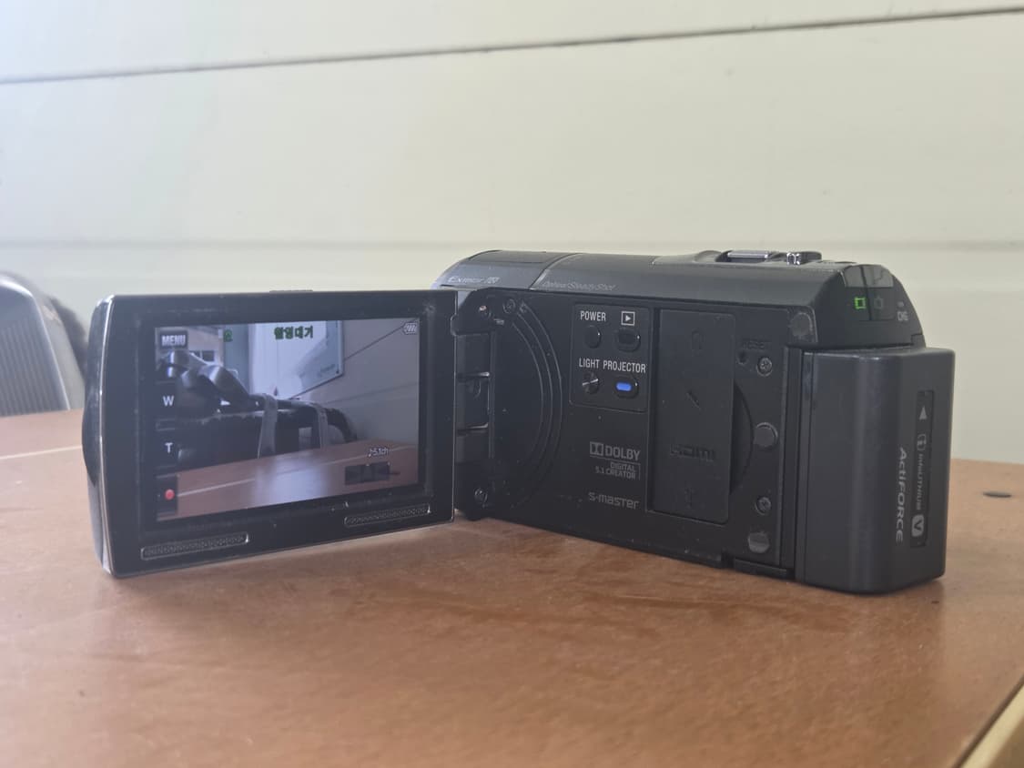 *빈티지핸디캠* HDR-PJ580 프로젝터 핸디캠 상품이미지4