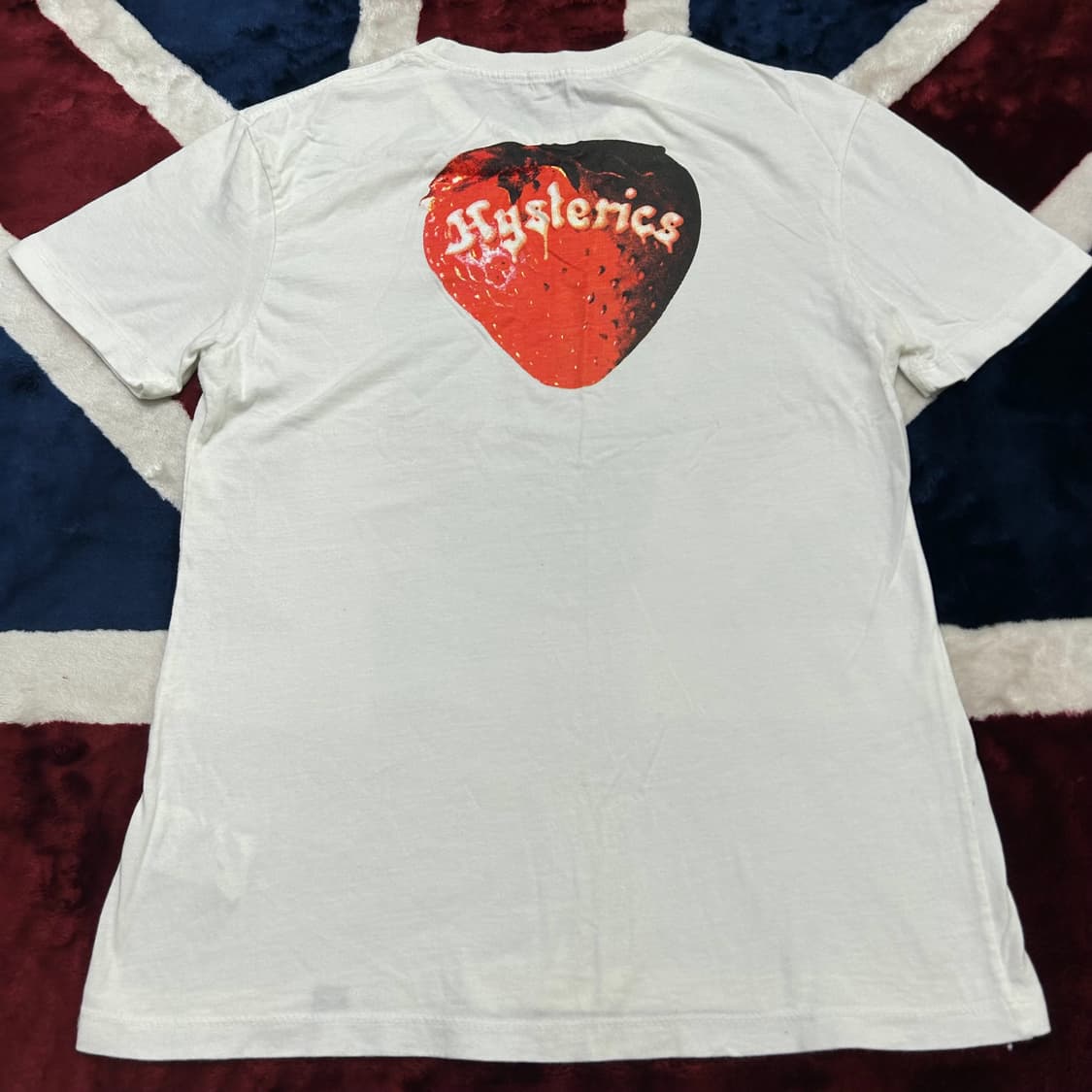 [여성L]히스테릭 글래머 스컬x베리 반팔/화이트 상품이미지3