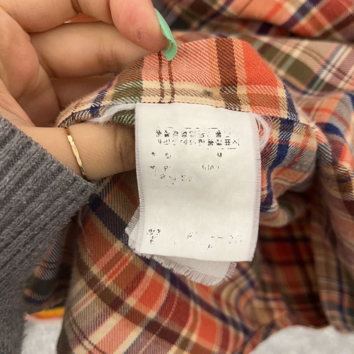 폴로 랄프로렌 레트로 파머룩 엘보패치 체크 셔츠 M C06766 상품이미지6