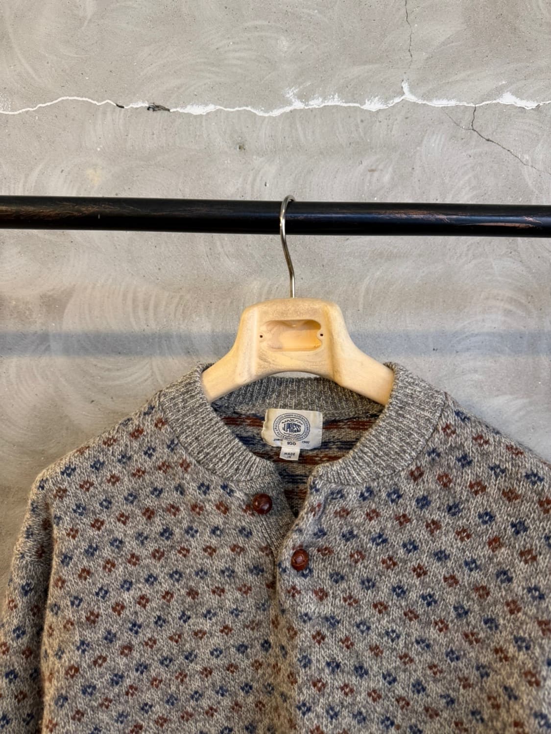 제이프레스 헨리넥 니트 100 상품이미지3