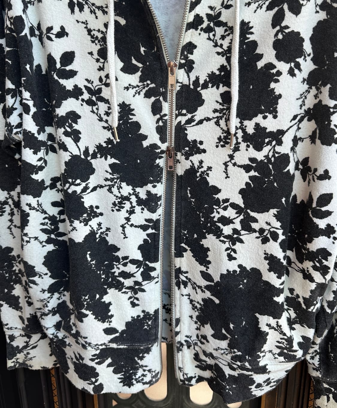 murua flower hood zip-up 상품이미지6