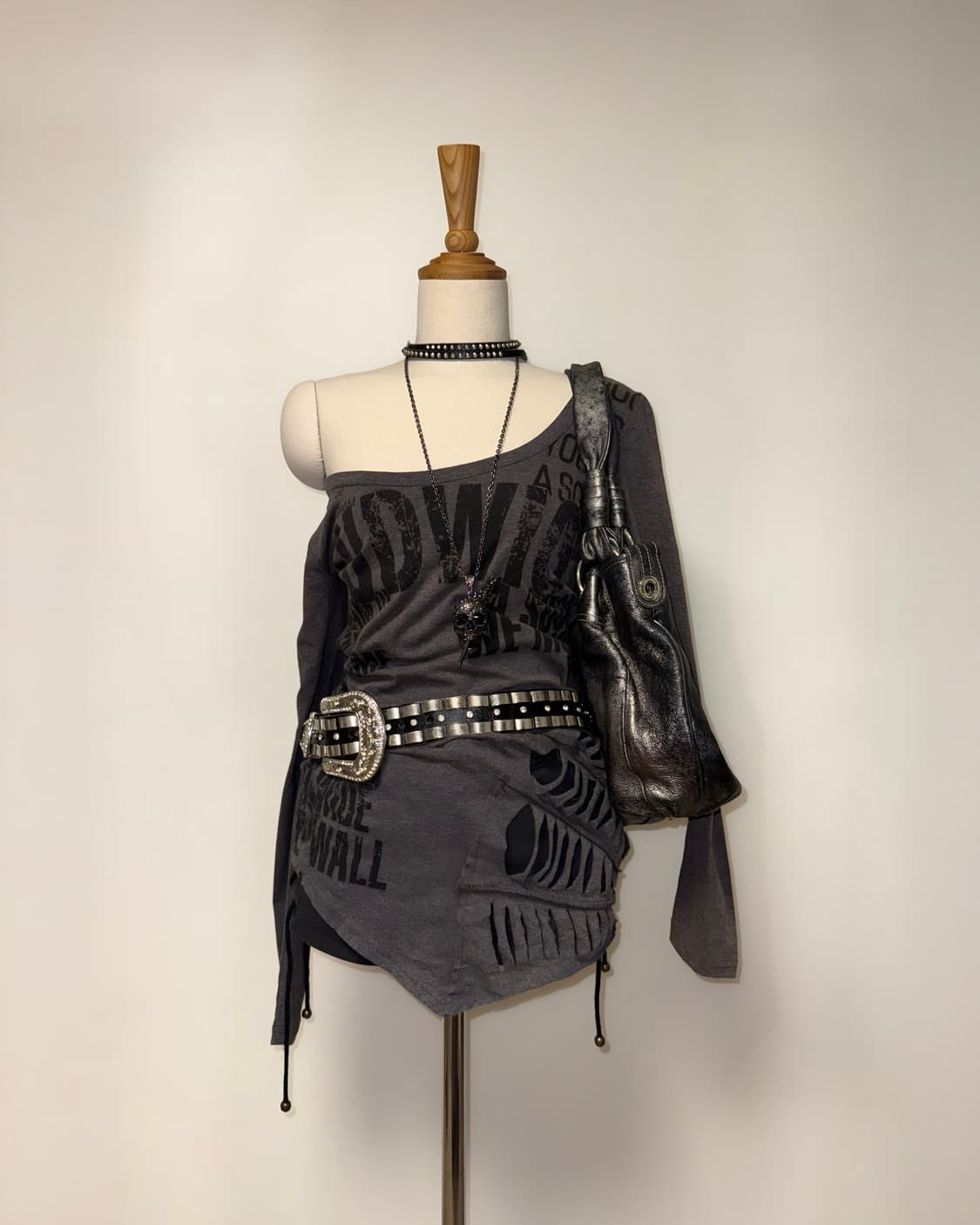 거미줄 와투케 브라운 롱슬리브 상품이미지8