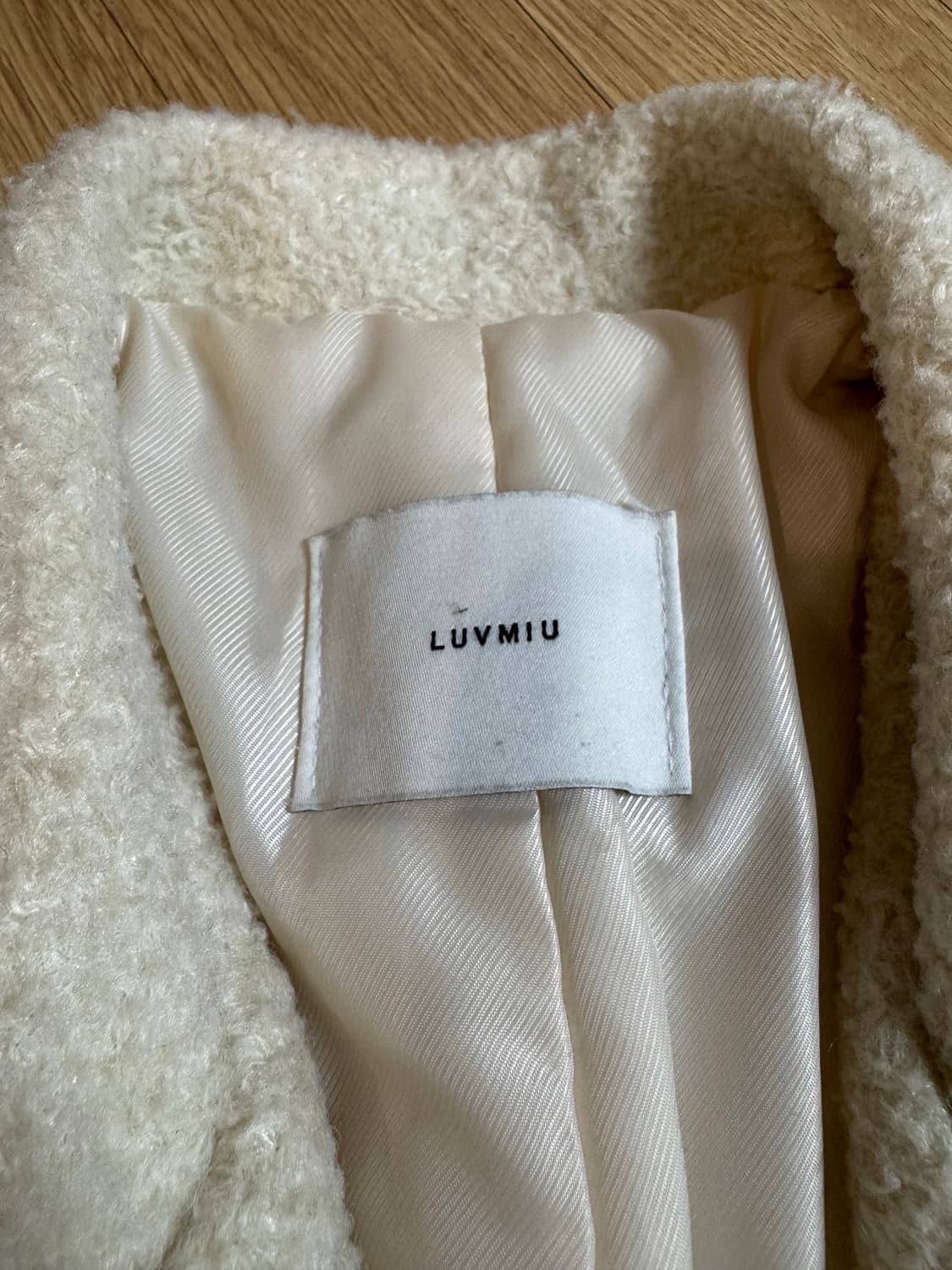 Luvmiu 러브미우 부클 자켓 쇼 상품이미지7