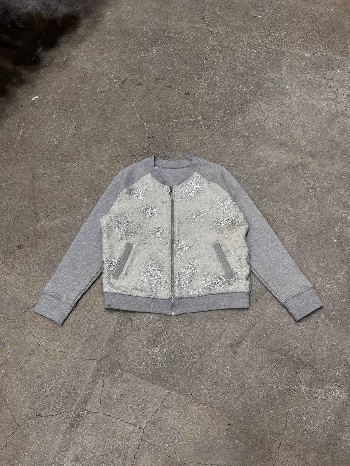 T/C 쭈리 페인팅 집업 상품이미지1