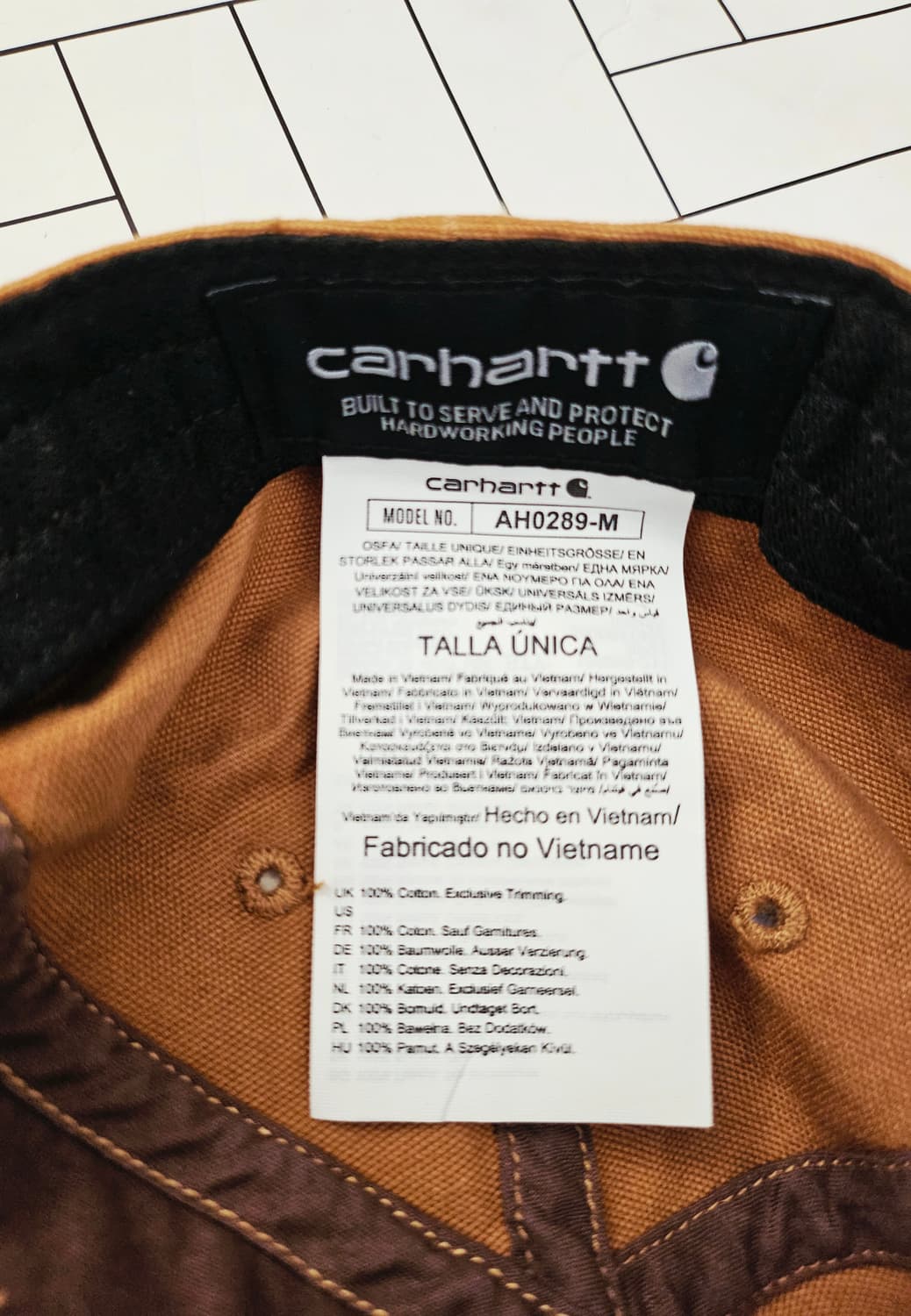 칼하트 오데사 볼캡 브라운 야구모자 데일리볼캡 상품이미지4