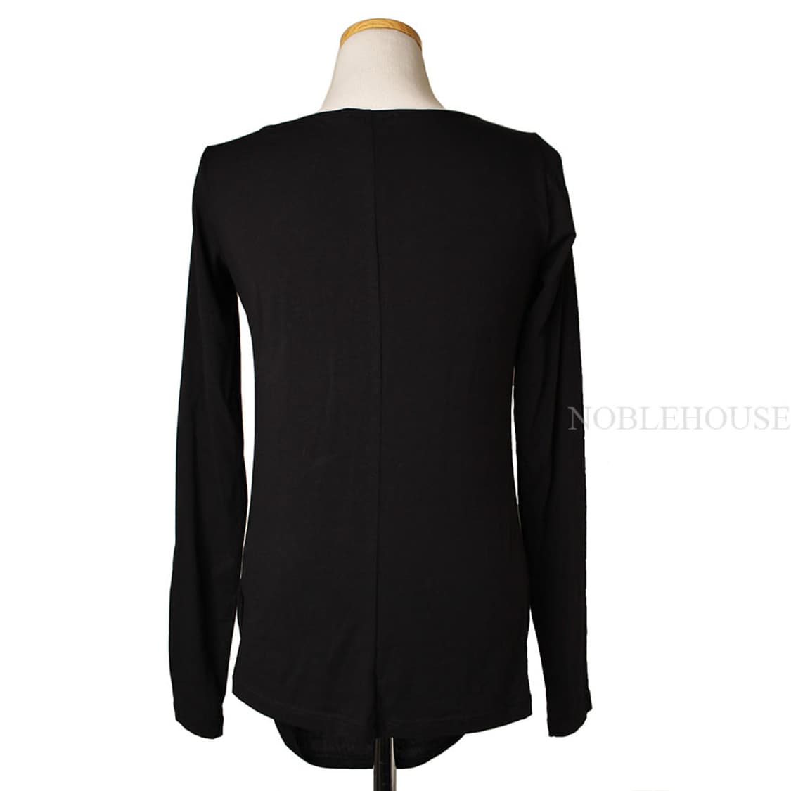 띠어리 블랙 드레이프 티셔츠(55) 상품이미지3