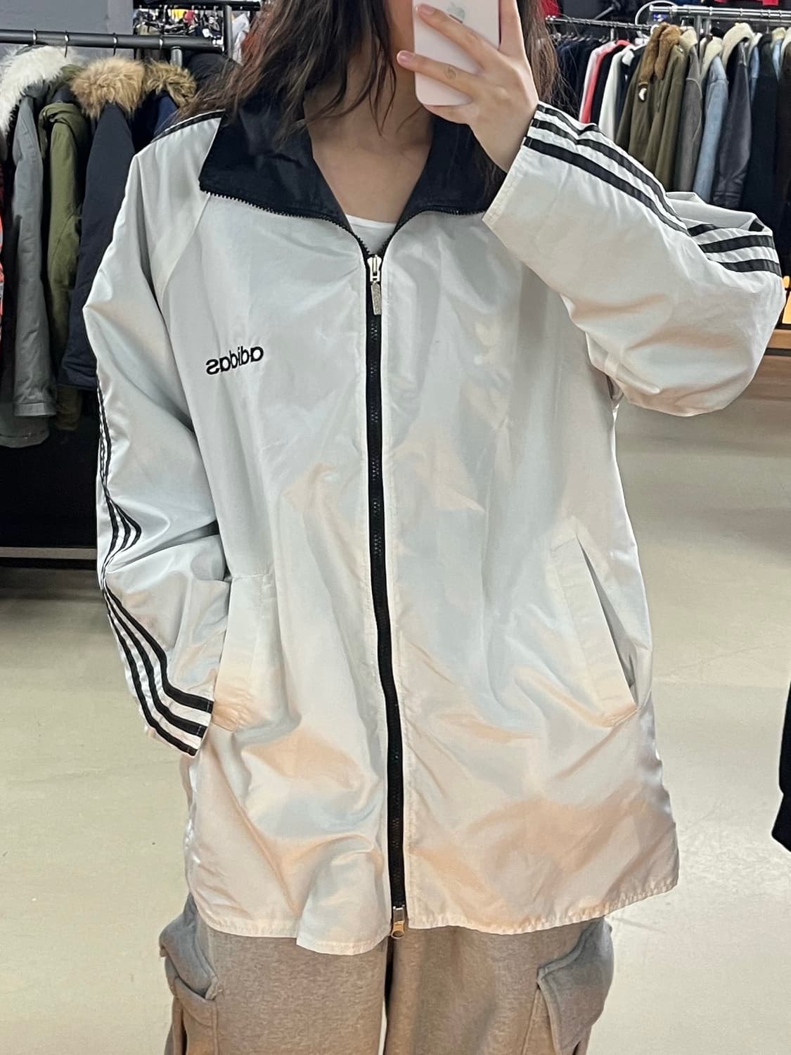 아디다스 리버시블 바람막이 상품이미지2