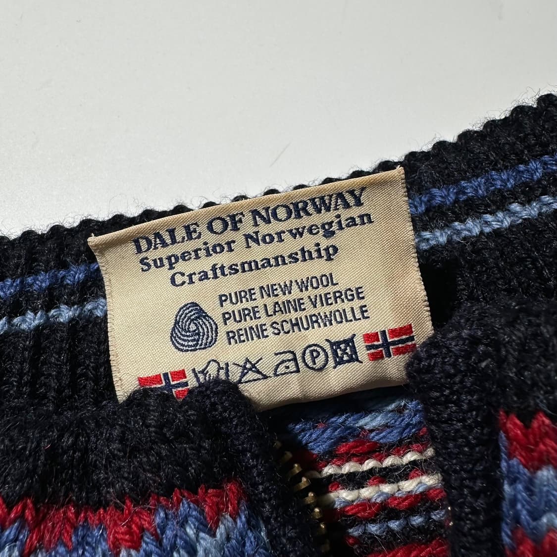 Dale of Norway 노르딕 패턴 하프집업 니트 상품이미지5