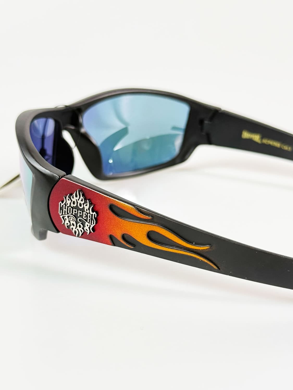 CHOPPERS 맷블랙 랩어라운드 스포티 바이커 빈티지 선글라스 상품이미지5