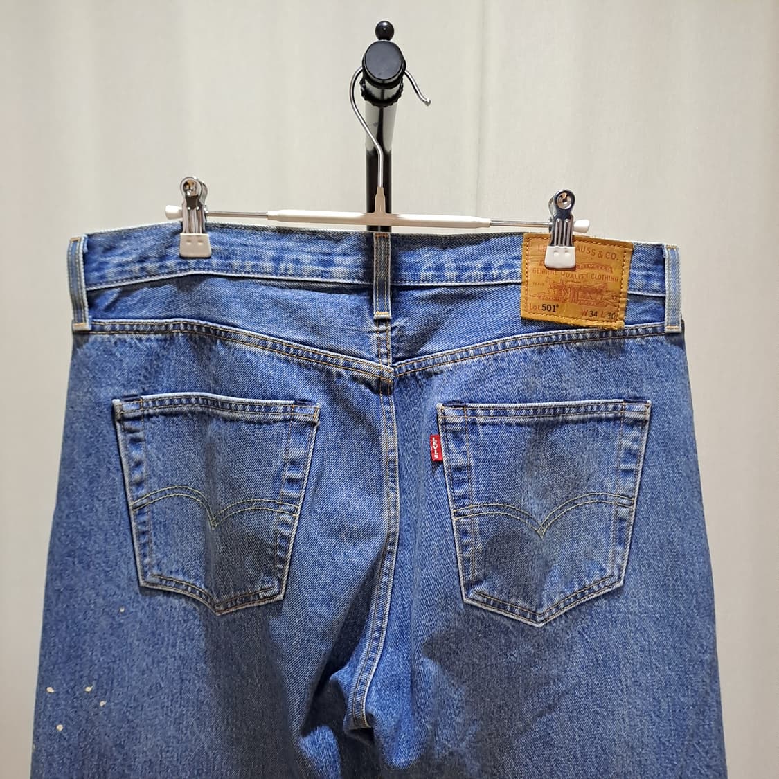 (택포) 리바이스 501  오리지날핏 데님팬츠 34 A915 상품이미지7