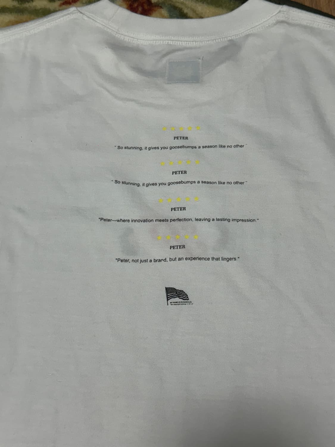 one size) 마이네임이즈피터 반팔 상품이미지2