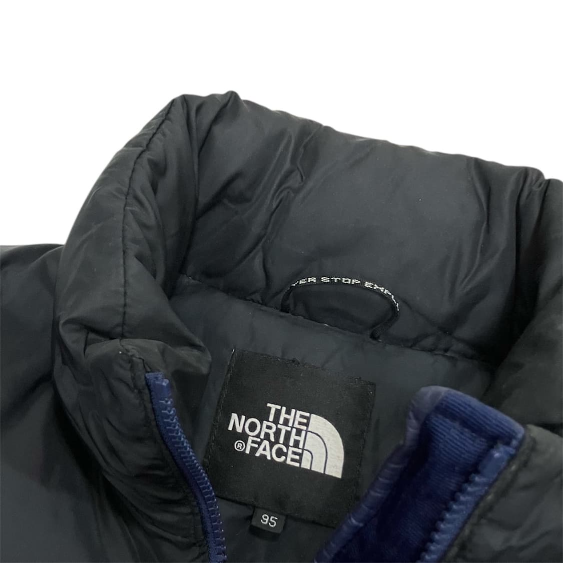 노스페이스 숏 블루 패딩 점퍼 95 상품이미지5