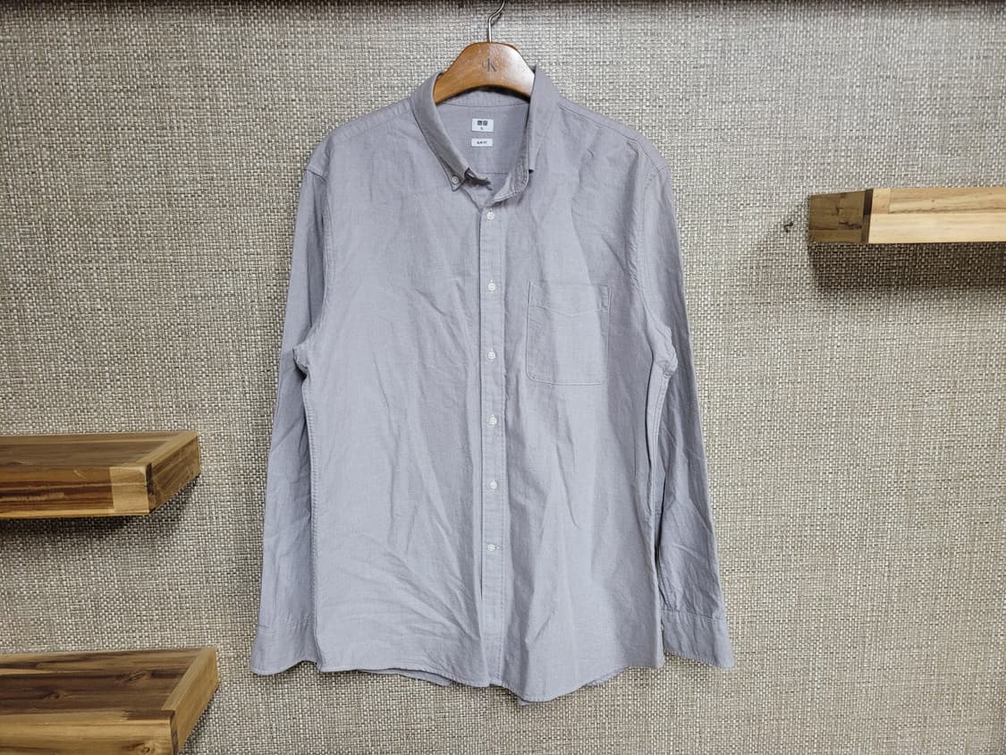 XL 105사이즈 유니클로 옥스포드 셔츠  상품이미지1