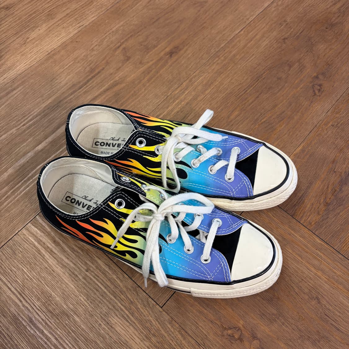 N164. 컨버스 척테일러 불꽃 스니커즈 상품이미지1