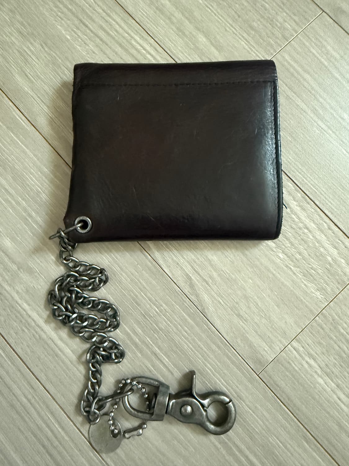 rrl 더블알엘 콘초 레더 체인 지갑 상품이미지2