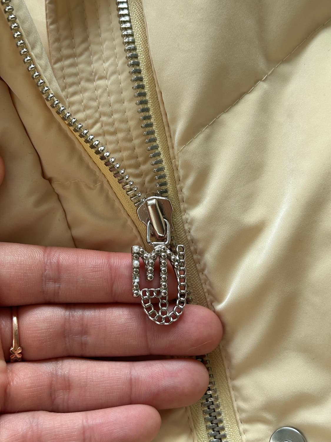 mine 구스다운 여성패딩 66사이즈 상품이미지5