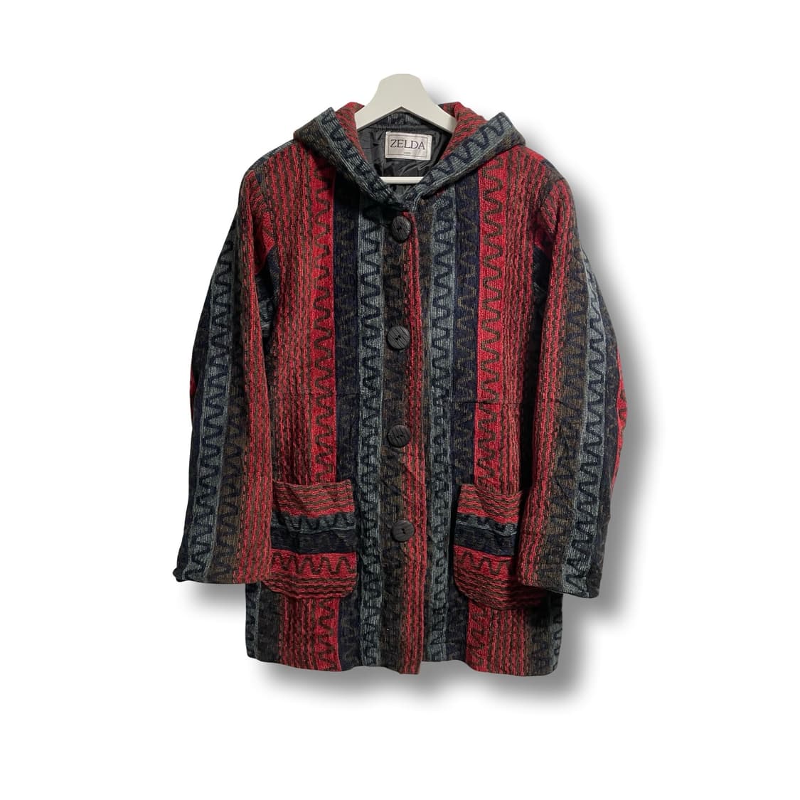 [M] ZELDA 빈티지 패턴 후드 자켓 상품이미지1