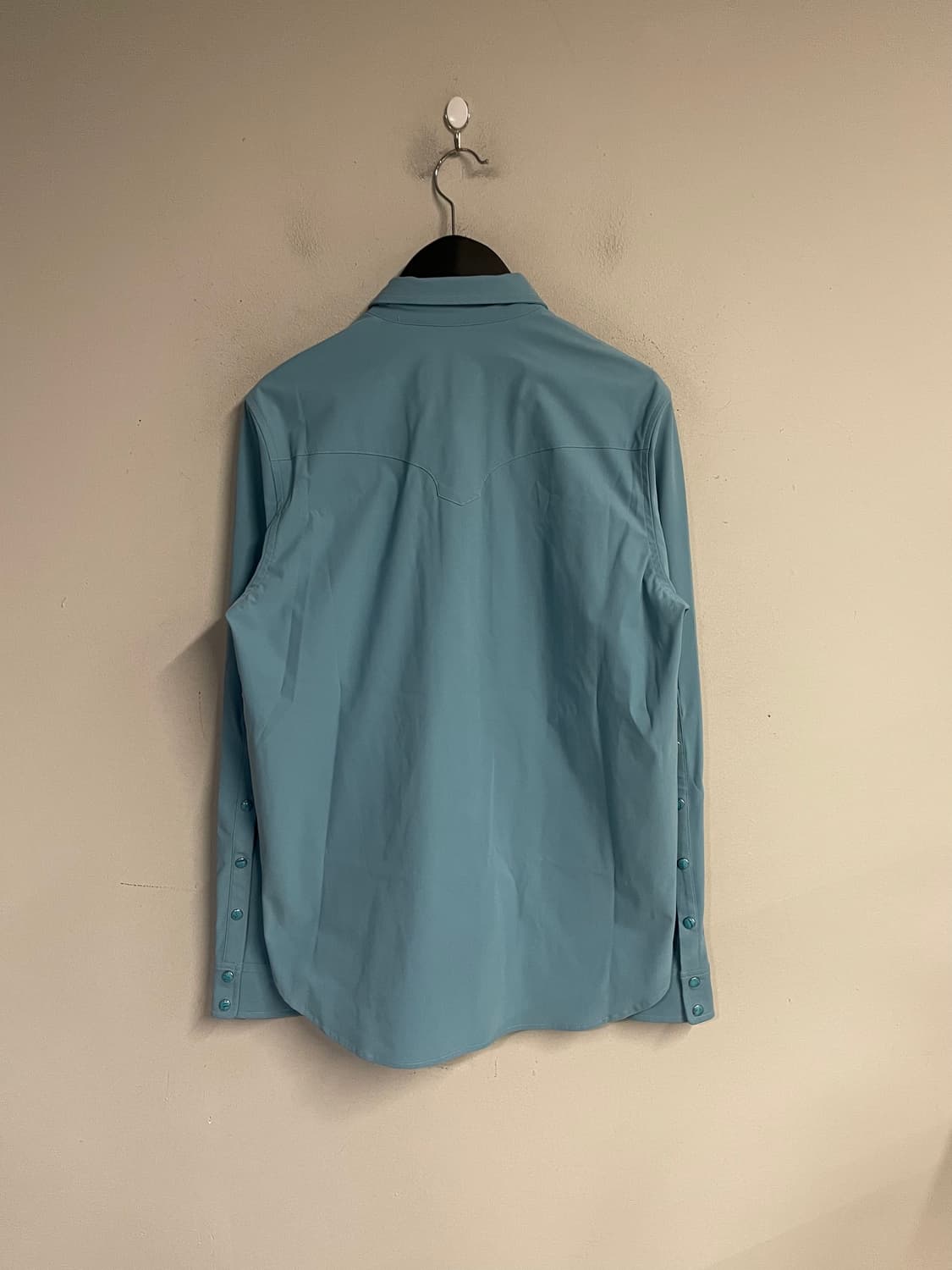 TOGA PULLA western embroidered shirt BLU 상품이미지4