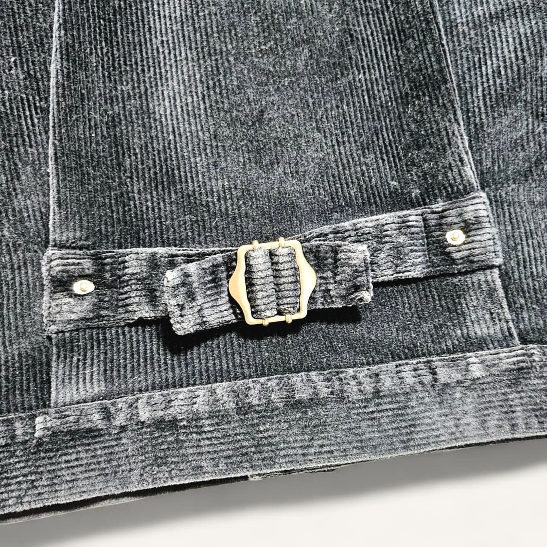 [M(105)][파르티멘토] 워시드 코듀로이 트러커 자켓 다크 네이비 상품이미지5