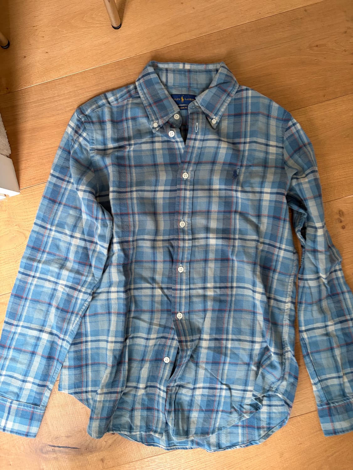 폴로 체크셔츠 상품이미지1