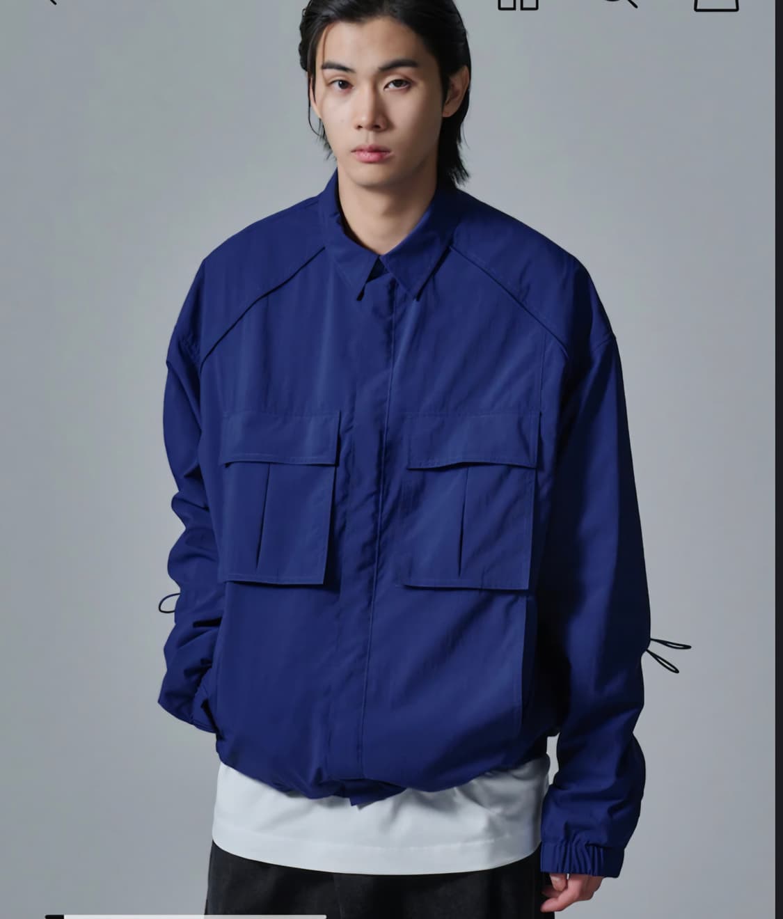 준지 폴리자켓/호칭46/24FW 상품이미지1