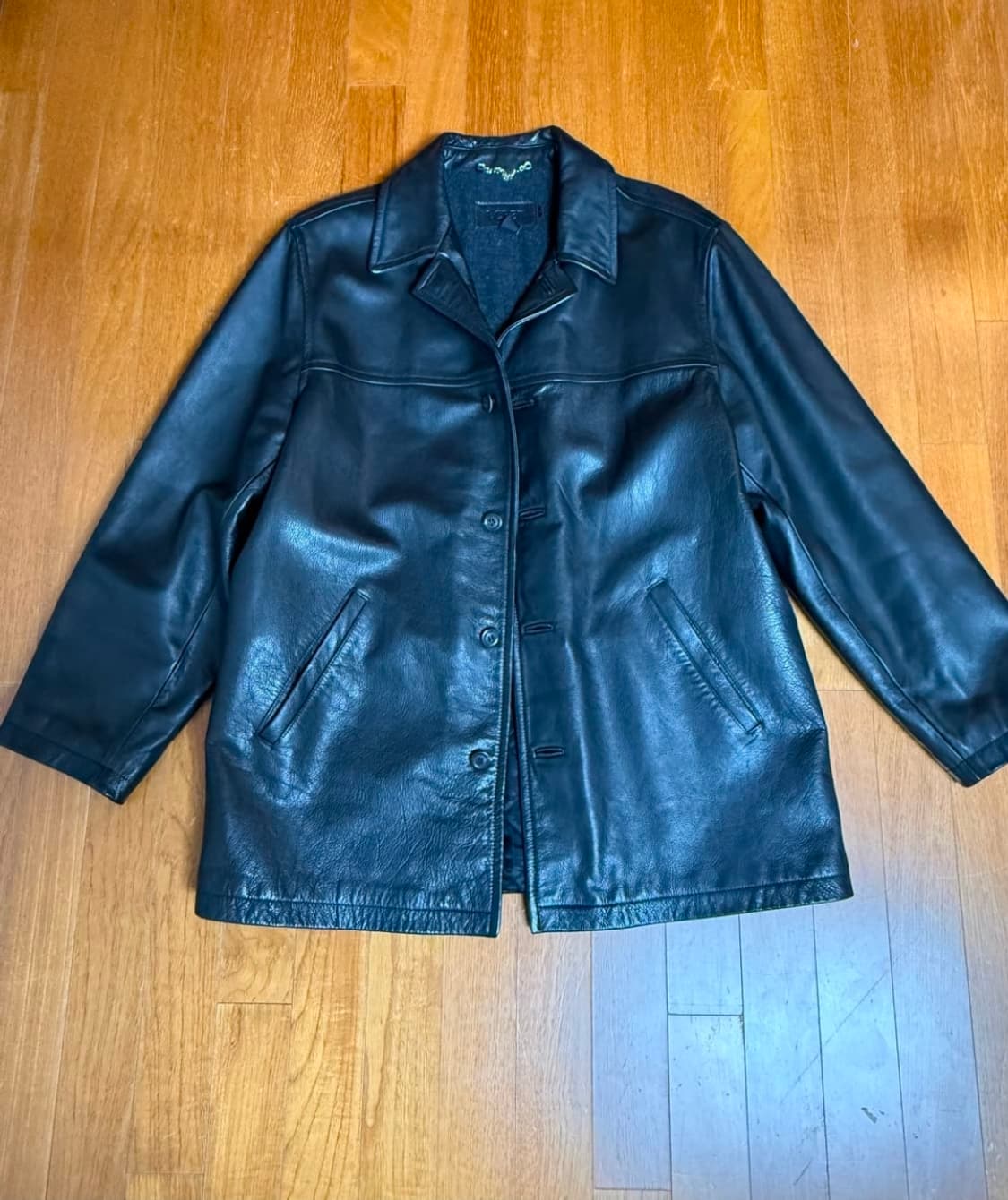 J.Crew 제이크루 레더 카코트 L사이즈 상품이미지1