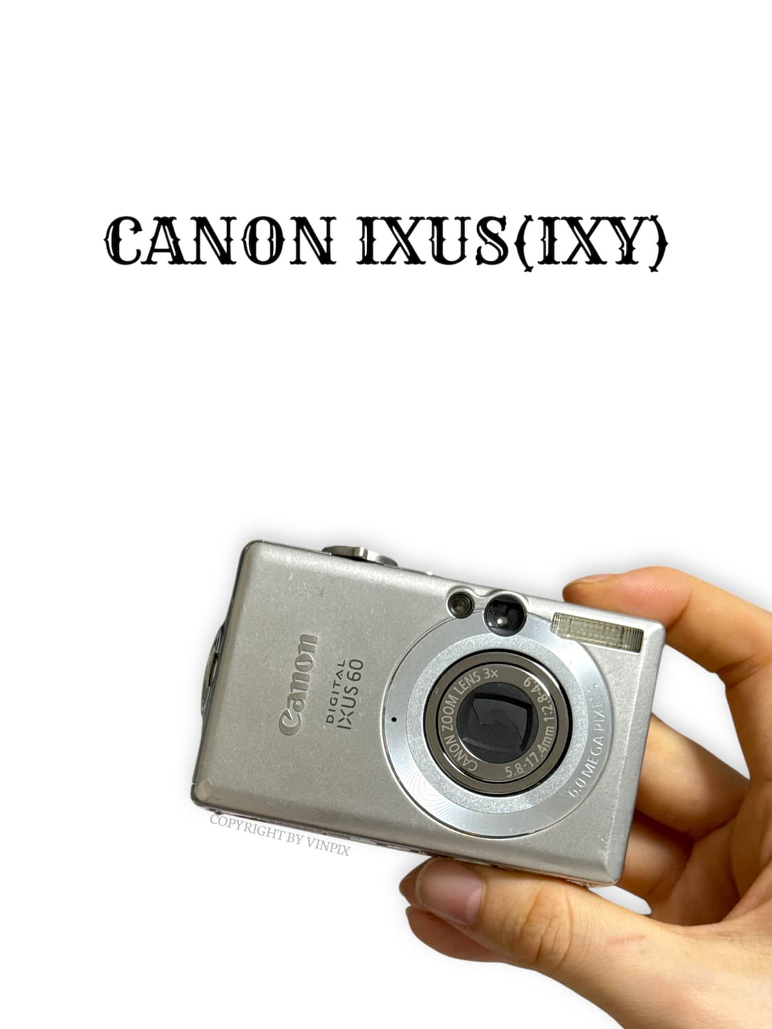 캐논 익서스 ixus 60(익시 70) 빈티지 디지털 카메라 디카 상품이미지1